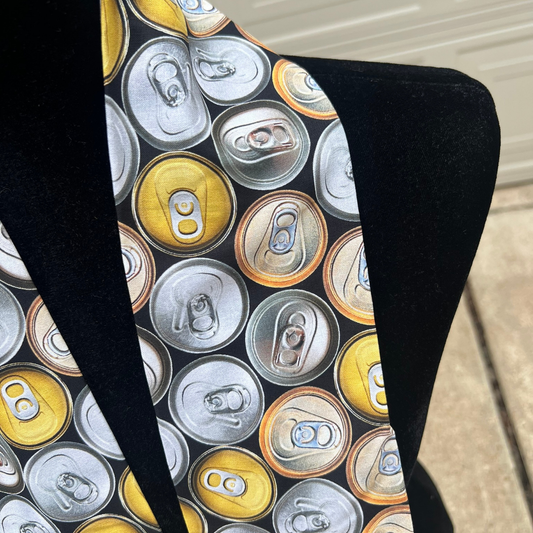 Beer Cans Kitchen Scarf