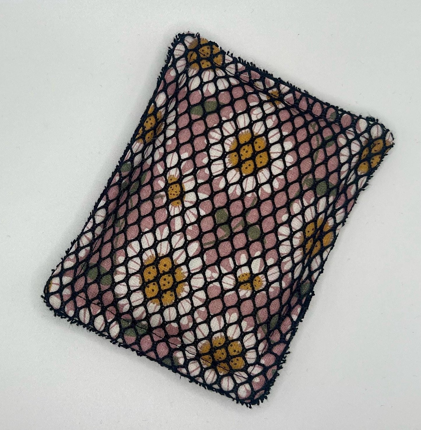 Pink Daisy Washable Sponge | Sustainable Dish Sponge