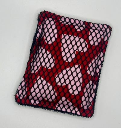 Pink Hearts Washable Sponge | Sustainable Dish Sponge