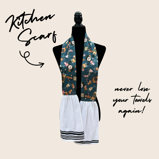 Champagne Kitchen Scarf
