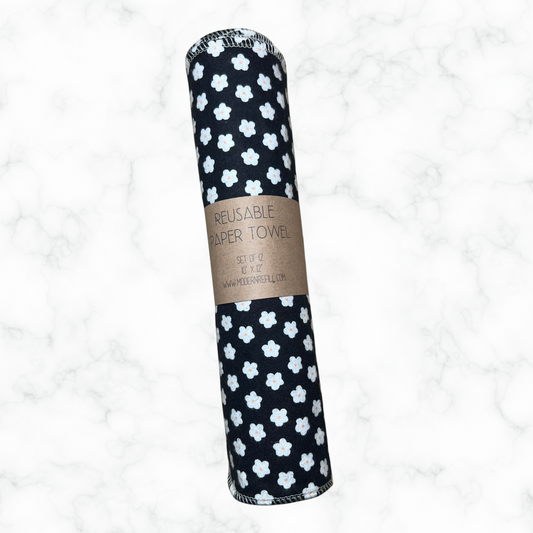 Reusable Paper Towels - Ditzy Daisy