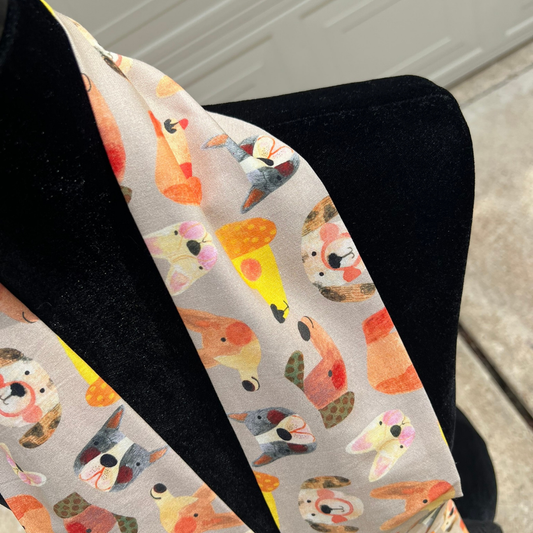 Dogs Kitchen Scarf