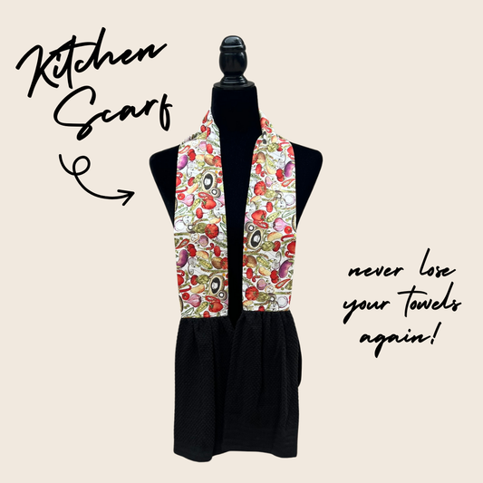 Oranges Kitchen Scarf