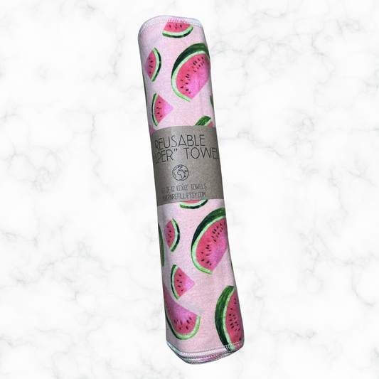 Reusable Paper Towels - Watermelons
